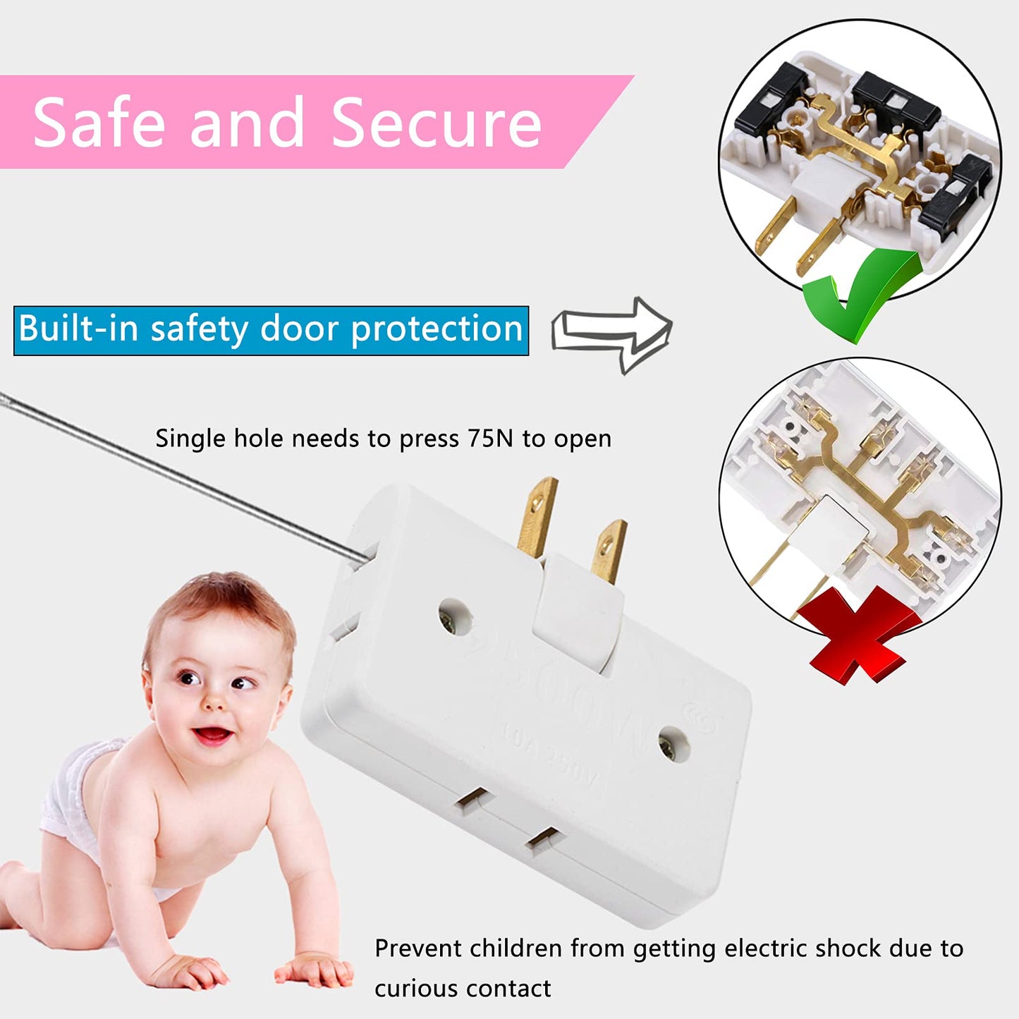 (đ„2025Last Day Promotion - 49% off)2025-180 Degrees Rotatable Socket Converter